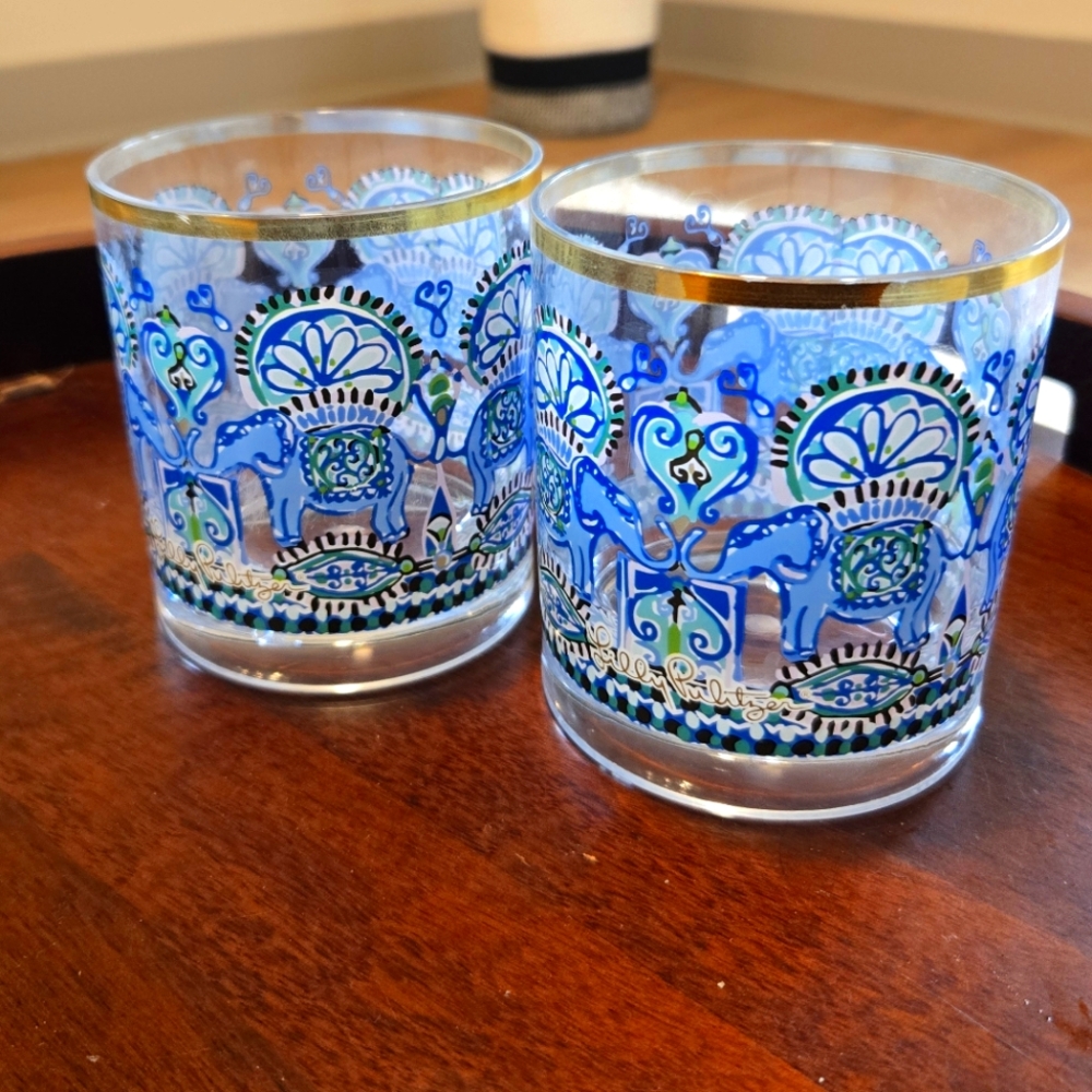 Lilly Pulitzaer Tumbler Set (2)